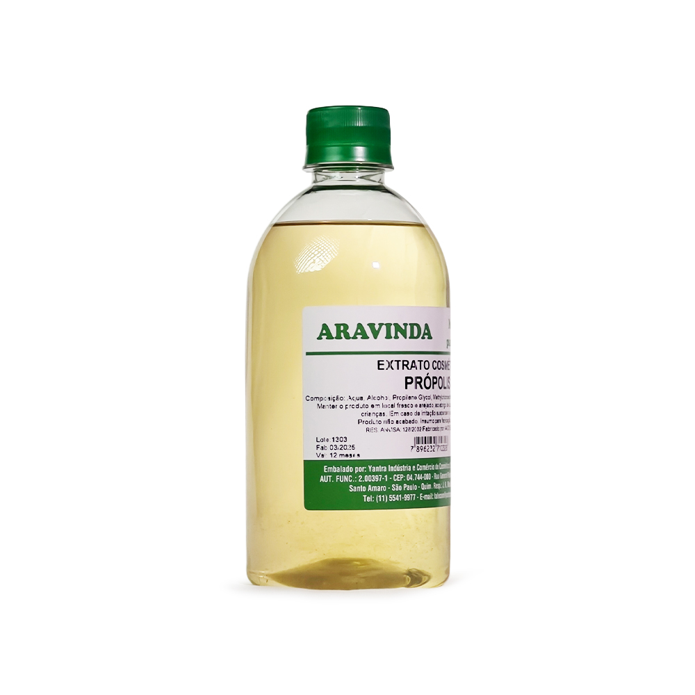 Extrato cosmético própolis Aravinda 500ml - Imagem 2
